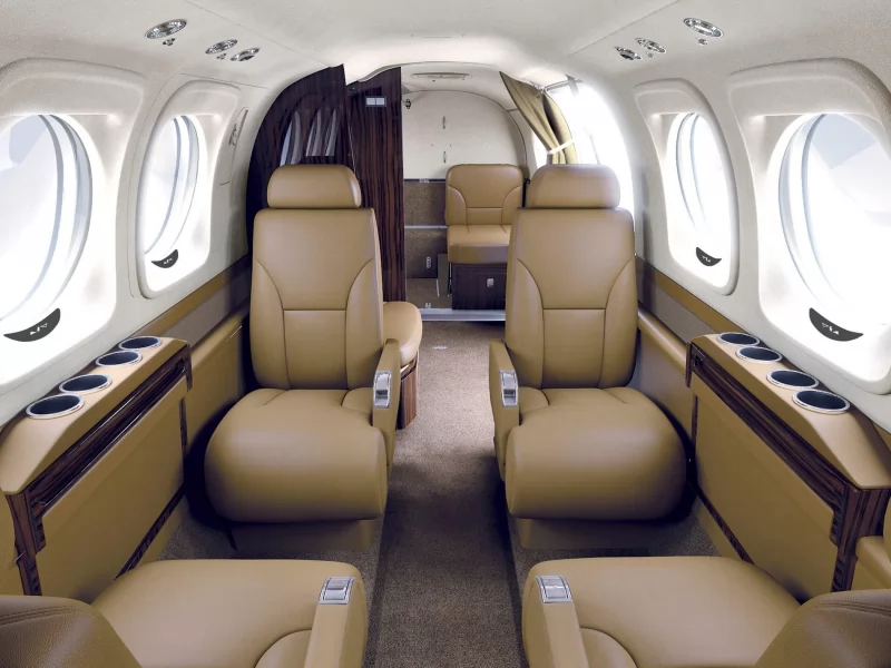 King Air Interior
